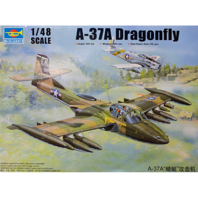 Trumpeter 1/48 A-37A Dragonfly