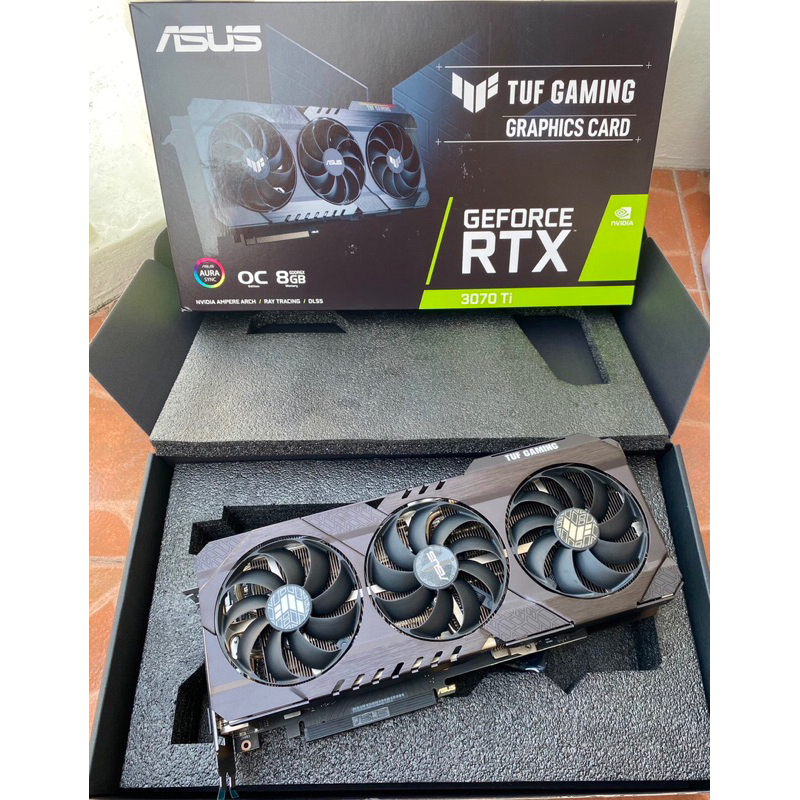 3070ti Asus Tuf มือ2 ใหม่เทียบมือ1 สภาพ 99%