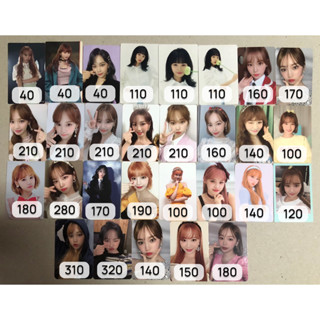 การ์ดแชวอน chaewon IZ*ONE LESSERAFIM LE SSERAFIM พร้อมส่ง ของแท้ทุกใบ