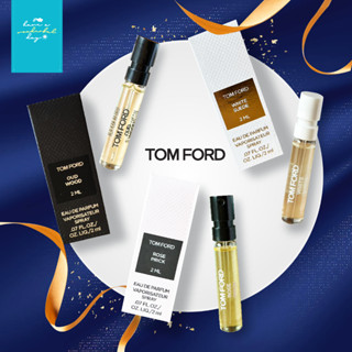 Tom Ford น้ำหอมกลิ่นต่างๆ ขนาดทดลอง 2ml หรูหรา สำหรับพกพาติดตัวหรือจะทดลองก่อนแล้วค่อยซื้อขวดใหญ่ ของแท้ ป้ายคิงพาวเวอร์