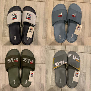 ‼️พร้อมส่ง รองเท้าแตะแท้100%ผู้ชาย รองเท้าfila fila ป้ายห้อย