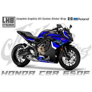 สติ๊กเกอร์แต่งลายรถ Honda Cbr 650F ลาย CBR FIREBLADE