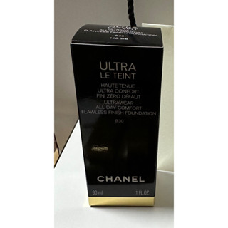 Used เพิ่งเปิดใช้ไป 1 ปั๊ม Chanel ULTRA LE TEINT FLUIDE สี B30รองพื้นติดทนนาน สัมผัสสบายตลอดวัน ผิวเนียนไร้ที่ติ