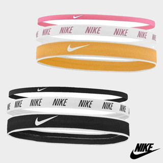 Nike Collection ไนกี้ ผ้ารัดศีรษะ ผ้าคาดผม (3ชิ้น) Mixed Width Headbands 3PK N.000.2548.930 / N.000.2548.624