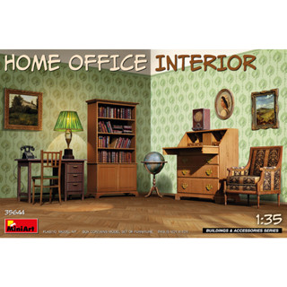 โมเดลประกอบ MiniArt 1/35 MI35644 HOME OFFICE INTERIOR