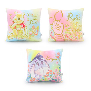 Disney ลิขสิทธิ์แท้ หมอนอิง Pooh / Piglet / Eeyore : Motif Color (Winnie the pooh)