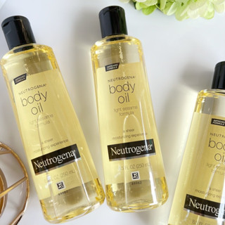 (1ขวด) Neutrogena Body Oil Light Sesame Formula 250ml.