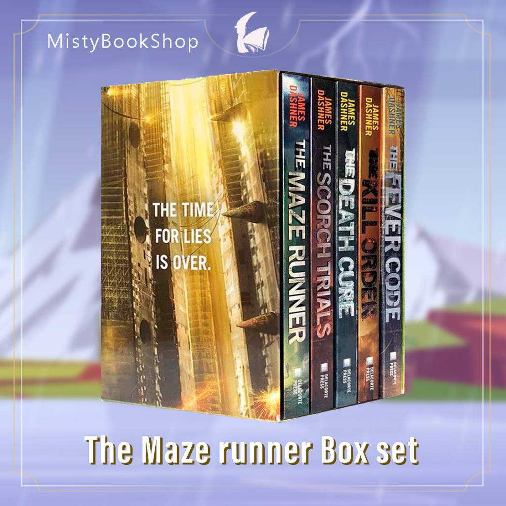 [พรีออเดอร์ 9-15วัน] The Maze Runner Box Set Series Complete / James Dashner / หนังสือภาษาอังกฤษ