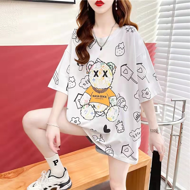 เสื้อยืดพิมพ์ลายแฟชั่น ผ้านิ่มใส่สบาย ขายตรงจากโรงงาน  #HAN SY SOCIETY