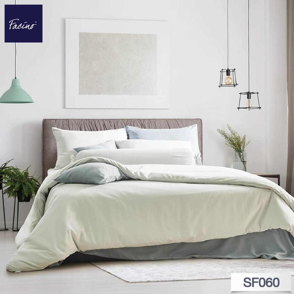 Facino ชุดผ้าปูที่นอน 3.5 ฟุต 3 ชิ้น [ไม่รวมผ้านวม] ULTRA SOFT  สไตล์มินิมอล