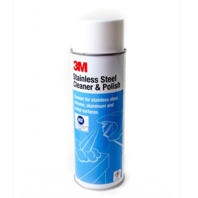 3M น้ำยาทำความสะอาดสแตนเลส อลูมิเนียม 3M Stainless Steel Cleaner & Polish 600 ml 3 เอ็ม น้ำยาเคลือบเงาสแตนเลส