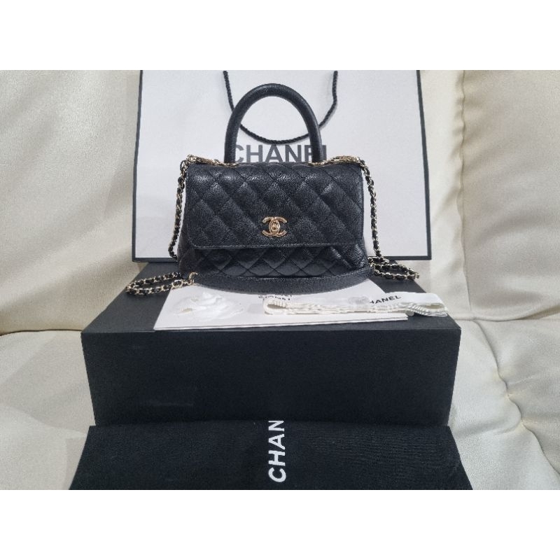 กระเป๋าชาแนล Chanel coco bag 9.5 black