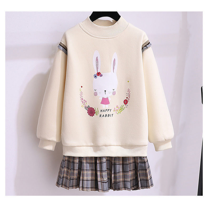 พร้อมส่งจ้า เสื้อกันหนาวสาวน้อย เดรสสาวน้อย ด้านในบุขนนุ่ม ใส่อุ่น น่ารักมากค่าา ใส่คู่เลคกิ้ง หรือใส่เป็นเดรส