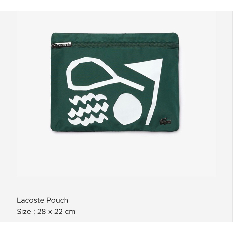 Lacoste pouch (กระเป๋า Lacoste)