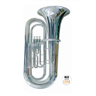 AYERS มาร์ชชิ่งทูบา (เปลี่ยนท่อคอนเสิร์ตได้) Convertible Tuba รุ่น ATU-751S สีเงิน