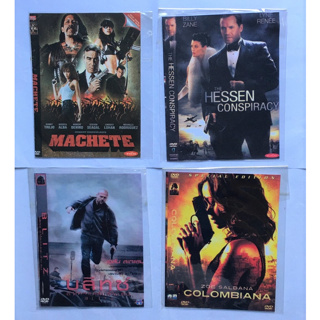 DVD หนัง Machete (2010) / The Hessen Conspiracy (2009) / Blitz (2011) / Colombiana (2011) [ไม่แท้ แผ่นปั๊มจากมาสเตอร์]