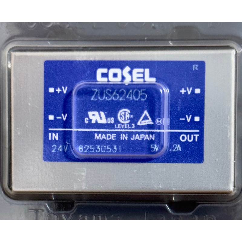 COSEL New ZUS62405 DC-DC Converter 24V to 5V 1.2A