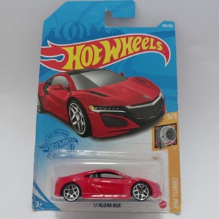 รถเหล็ก Hotwheels 17 ACURA NSX สีแดง (ib38)