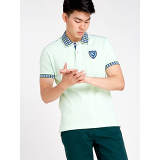 เสื้อโปโล kufkolar  P32-LT.GREEN.