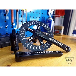 ชุดจานปั่นจักรยาน UNKNOWN ILLUSION CRANKSET  *แถมกะโหลก Unknown ในเซ็ต | สำหรับ Fixed gear