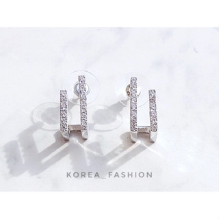 Square Crystal Earrings