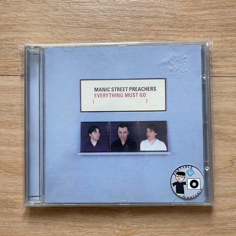 CD ซีดีเพลง Manic Street Preachers – Everything Must Go แผ่นแท้ มือสอง สภาพดี