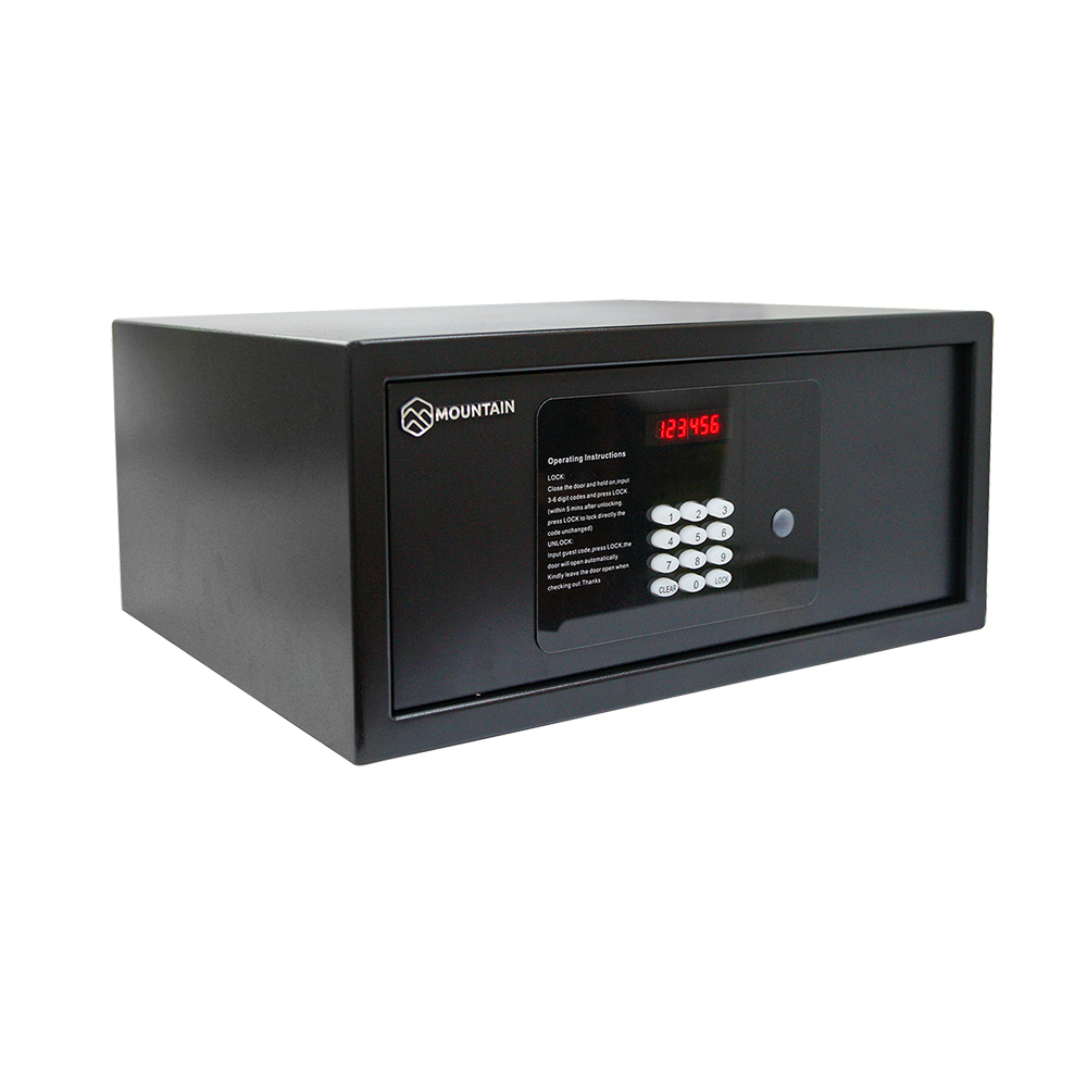 ตู้เซฟ ตู้เซฟนิรภัย สำหรับ โรงแรม ห้องพัก คอนโด รีสอร์ท MOUNTAIN รุ่น ARVON 2045B (Size 45x37x20 cm)