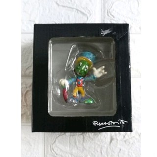 Pinocchio Jiminy Cricket Disney Mini Figure Romero Britto RARE ดิสนีย์ ฟิกเกอร์ มินิฟิกเกอร์พินอคคิโอ JIm Shore Ornament