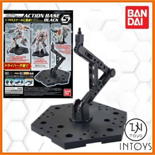 BANDAI - Action Base 5 Black (Display) ( HG-RG 1/144 / SD ) ( Gunpla / Gundam Plastic Kits)