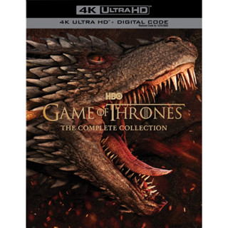 [Pre-Order] Game of Thrones: The Complete Collection (4K+Blu-ray แผ่นแท้ นำเข้าจาก USA)