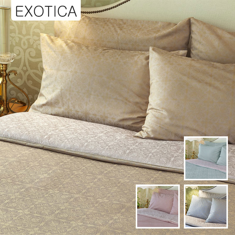EXOTICA ปลอกผ้านวม/ผ้านวมเย็บติด ลาย Mughal ขนาด100”x90”(ที่นอน 6' หรือ 5') และ70”x90”(ที่นอน 3.5')