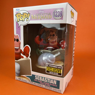 Funko POP Sebastian The Little Mermaid Entertainment Earth Exclusive 1239