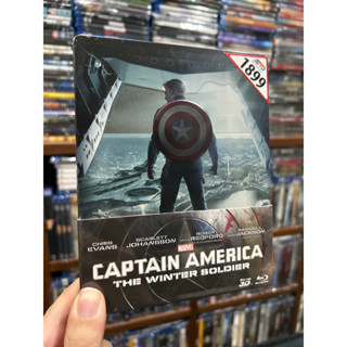 Blu-ray กล่องเหล็ก แท้ เรื่อง Captain America The Winter Soldier เสียงไทย บรรยายไทย มือ 1