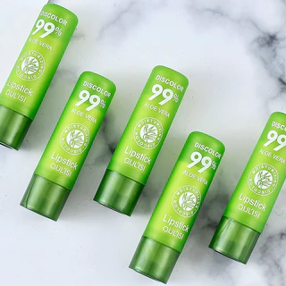 1 โหล 12แท่ง🔥ลิป อโลเวร่า 99% ลิปว่านหางจระเข้ ลิปมัน ลิปสติก เปลี่ยนสี ว่านหางจระเข้ Lip PEIYEN Aloe vera