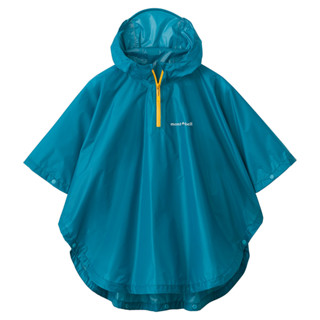 Montbell เสื้อกันฝนเด็ก รุ่น 1128671 Trekking Rain Poncho Kids 95-125