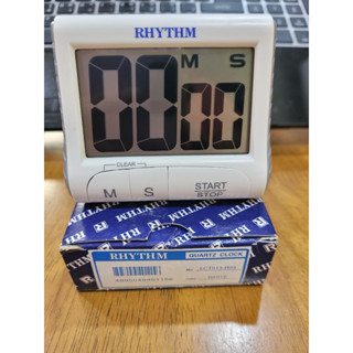 RHYTHM LCT013-R03 digital timer นาฬิกาจับเวลา สำหรับทำอาหาร ออกกำลังกาย