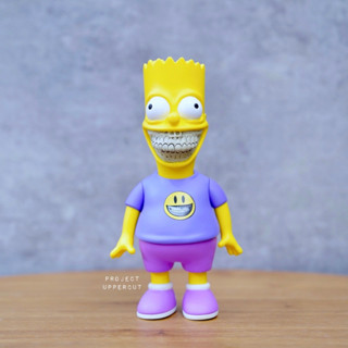 RON ENGLISH x 3D Retro : The Simpsons - Bart Grin (Purple)