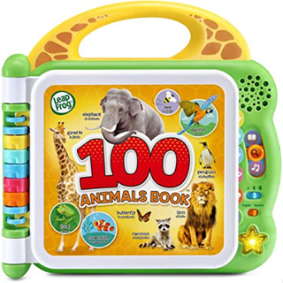 *พร้อมส่ง* Leapfrogs หนังสือคำศัพท์ 100 Animals Book นำเข้าจากอเมริกา