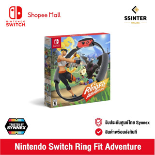 แหล่งขายและราคาNintendo Switch : Ring Fit Adventure (EN) นินเทนโด้ เกม Ring Fit Adventure (รับประกันศูนย์ไทย Synnex )(สามารถออกใบกำกับภาษีได้)อาจถูกใจคุณ