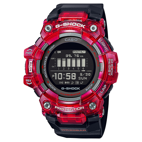 [ของแท้] Casio G-Shock นาฬิกาข้อมือ รุ่น GBD-100SM-4A1DR ของแท้ รับประกันศูนย์ CMG 1 ปี
