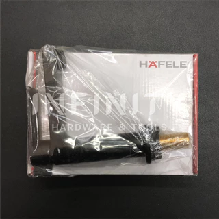 HAFELE ก๊อกอ่างล้างหน้าเดี่ยว สีดำด้าน ดีไซน์สไตล์โมเดิร์น เคลือบสีดำ รหัส 485.61.051, 589.25.244, 566.11.241
