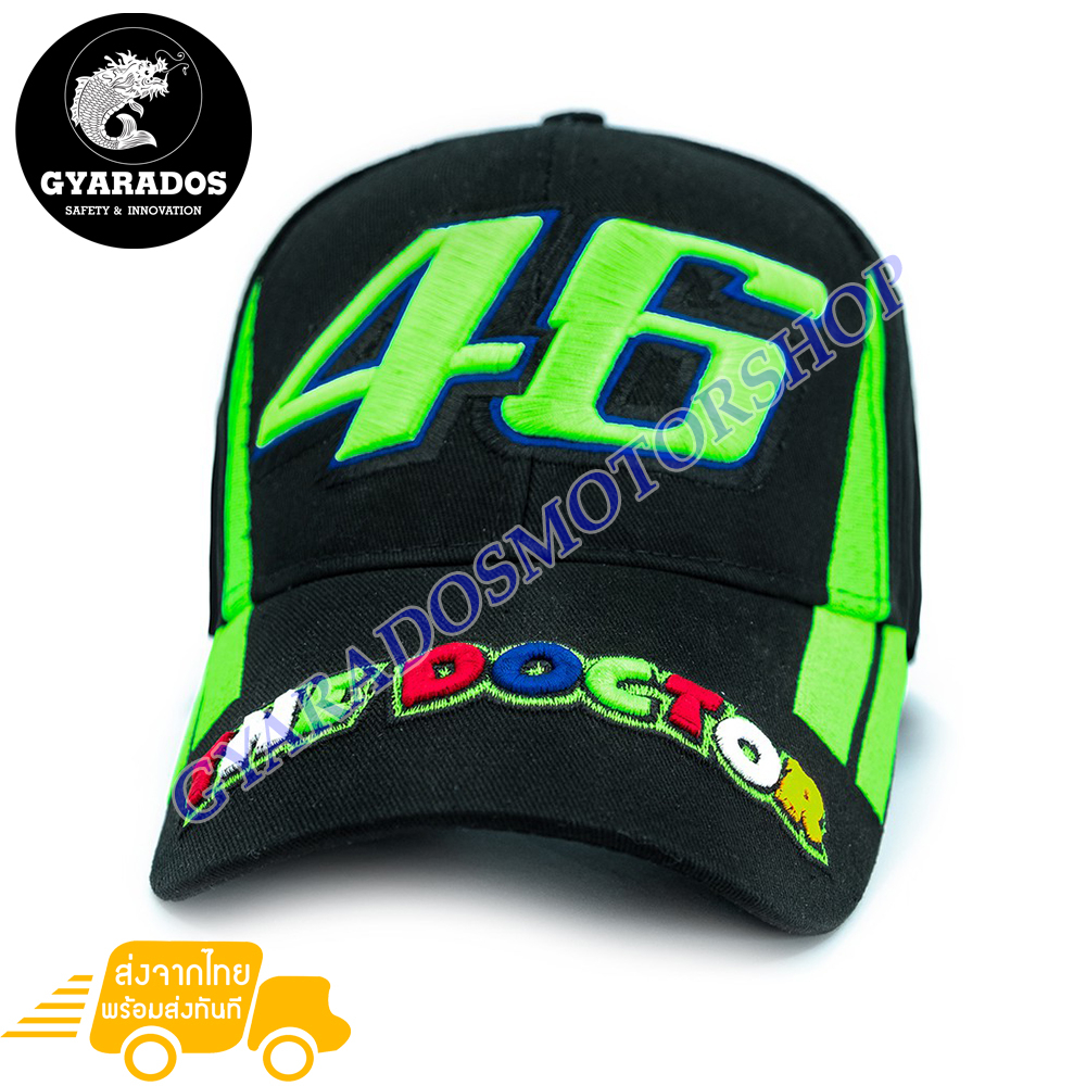 หมวกแก๊ปปักลาย Docter46Moto Gp พร้อมส่ง มีเก็บปลายทาง