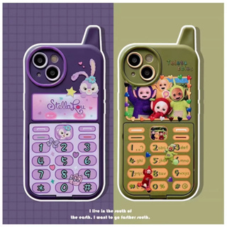 🎁ส่งของขวัญ🎁เคสไอโฟน 14 Pro Max 13 12 11 เคส for เคสไอโฟน11 Promax การ์ตูน พกง่ายๆ กระจกเงา การป้องกันการตก Case