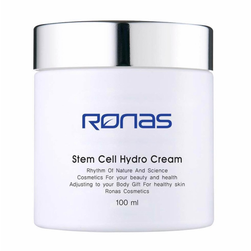 🇰🇷ครีมหน้าเด็ก  RONAS STEM  CELL HYDRO CREAM 100 ML ครีมกระชับผิว กระตุ้นเซลล์ใหม่