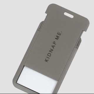 กรอบใส่บัตรพนักงาน ซองใส่บัตรแบบแข็ง พลาสติก แบบน้ำหนักเบา(ไม่รวมสาย) HARD CASE KIDNAP ME.