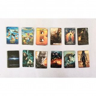 Magnet สะสมจาก SF Cinema ลายหนังฟอร์มยักษ์: Harry Potter, Die Hard, The Simpsons, Transformers ฯลฯ #แม่เหล็กติดตู้เย็น