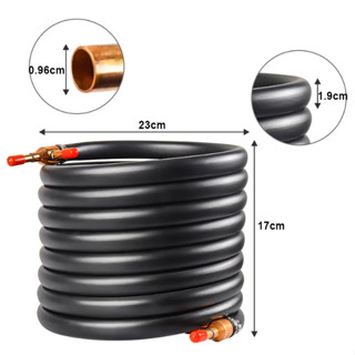 Wort Chiller , Counterflow Heat Exchanger (ท่อแลกเปลี่ยนอุณหภูมิแบบ2ชั้น)