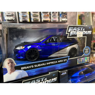 BRIAN’S SUBARU IMPREZA STI WRX ใหญ่1/24 เหล็กรายละเอียดสวย งานJADA