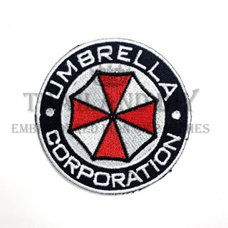 ตัวรีดติดเสื้อ ชุดทหาร งานปัก หน่วยรบ ซอมบี้ ตรา Umbrella Corporation Resident Evil Patch DIY WOP ตัวรีด อาร์มติดเสื้อ