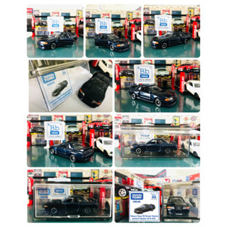 SET BOX MODEL TOMICA PREMIUM : NISSAN GT-R R32 + ACRYLIC COLLECTION BOX